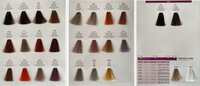 Nouvelle Color Chart Fluid Color Shades 3 luik