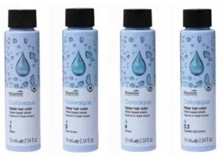 Coloraqua Haarverf - 5.3 Golden Light Brown - 75ml | HD-Haircare.nl