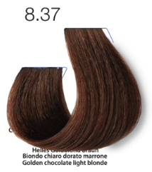 Coloraqua Haarverf - 8.37 Golden Chocolate Light Blonde - 75ml | HD-Haircare.nl