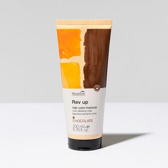 NEW Nouvelle Rev Up Hair Color Improver Chocolate Color Refereshing Mask