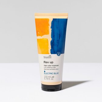NEW Nouvelle Rev Up Hair Color Improver Electric Blue Color Refereshing Mask