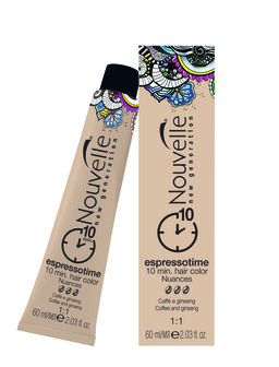 NEW Nouvelle EspressoTime 10min Hair Color 10.31 60ml