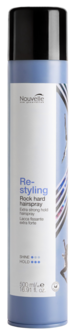 NEW Nouvelle Re-styling Rock Hard Hairspray 500 ml