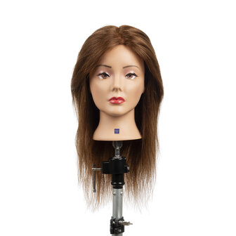 Labor Oefenhoofd Smart pro Medium 40 cm 100% menselijk haar