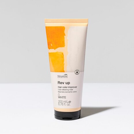 NEW Nouvelle Rev Up Hair Color Improver  White Color Refereshing Mask