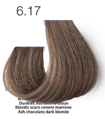 Coloraqua Haarverf - 6.17 Ash Chocolate Dark Blonde - 75ml | HD-Haircare.nl