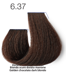 Coloraqua Haarverf - 6.37 Golden Chocolate Dark Blonde - 75ml | HD-Haircare.nl