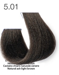 Coloraqua Haarverf - 5.01 Natural Ash Light Brown - 75ml | HD-Haircare.nl