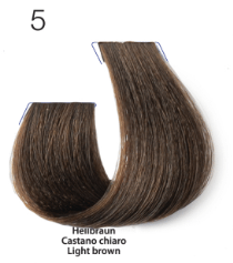 Coloraqua Haarverf - 5 Light Brown - 75ml | HD-Haircare.nl