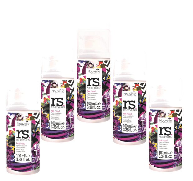 5x Nouvelle Re-Styling Hot Head Paste 100ml