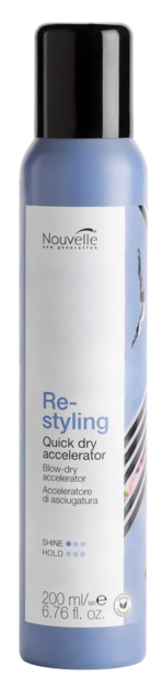 NEW Nouvelle Re-styling Quick Dry Accelerator 200 ml