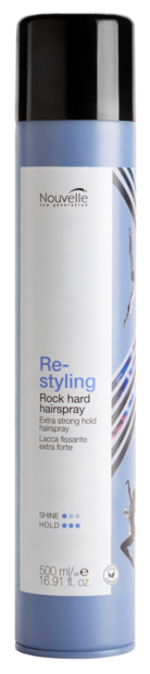 Nouvelle Re-styling Rock Hard Hairspray 500 ml
