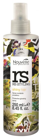 Nouvelle Re-Styling Shiny Hair Spray NEW 250ml 