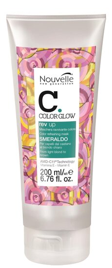 Nouvelle ColorGlow Rev Up Smeraldo 200ml  HD Haircare