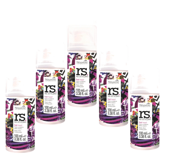 5x Nouvelle Re-Styling Hot Head Paste 100ml