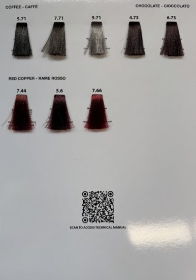 Nouvelle EspressoTime Color Chart 