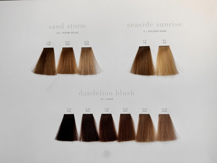 Previa Earth Color Chart