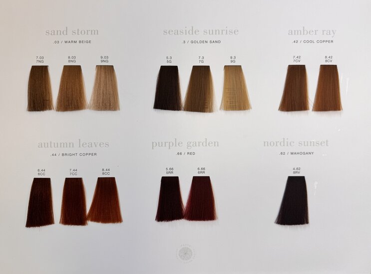 Previa Earth Color Chart