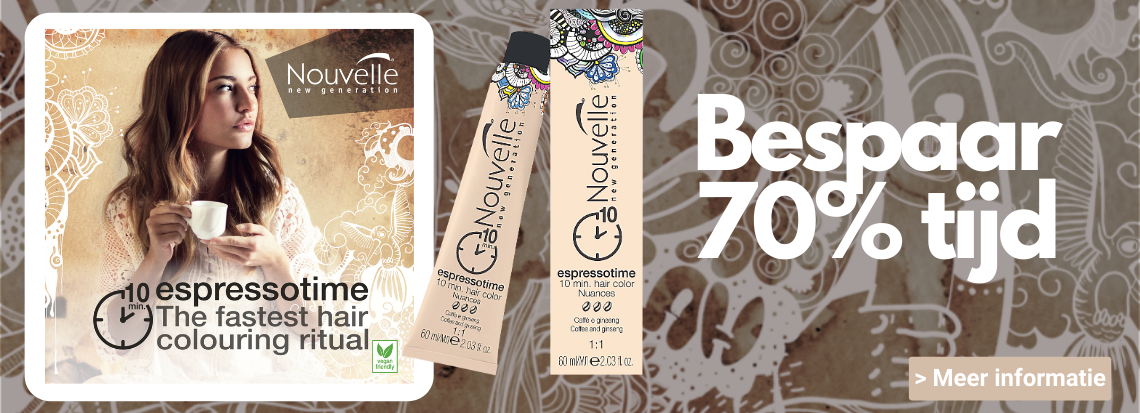 EspressoTime 10 min. kleuring