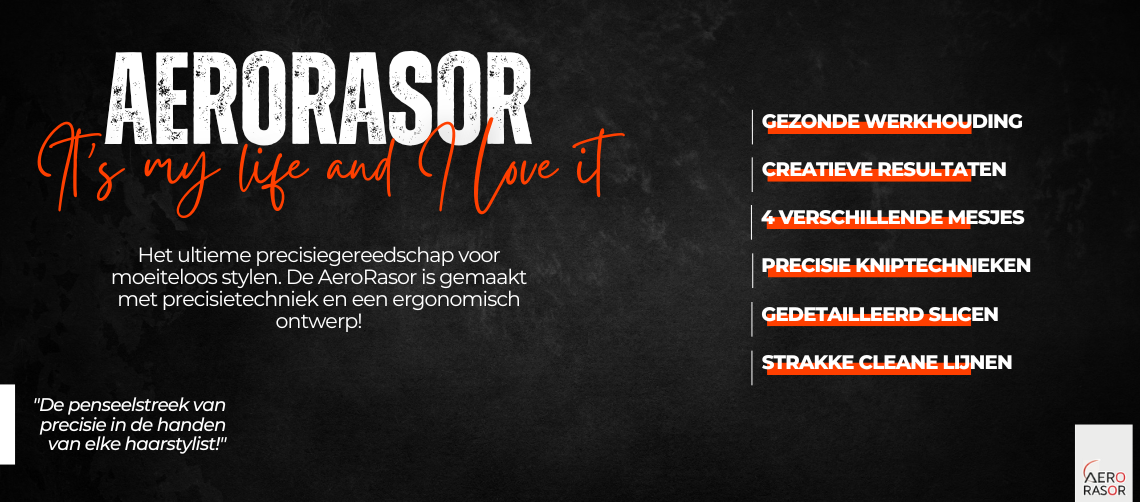 Precisie en Veelzijdigheid: Maak kennis met de AeroRasor - het ultieme kappersmes