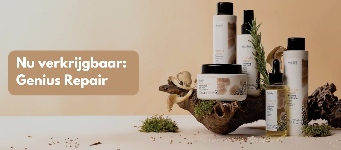 Echt stralend haar met Genius Repair