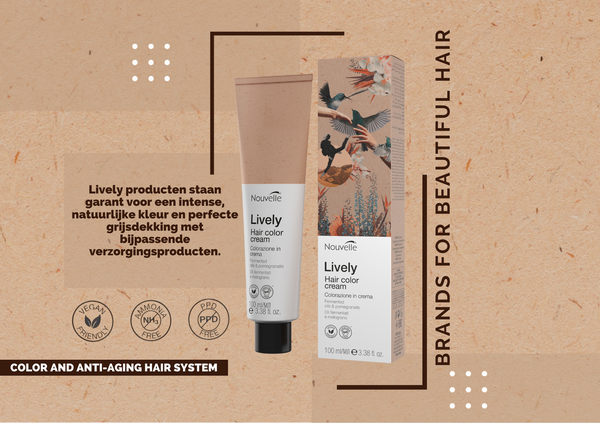 Waarom ammoniakvrije haarverf de beste keuze is voor jouw haar: Ontdek Lively Color